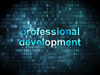 Image showing Education concept: professional development on digital