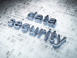 Image showing data security on digital
