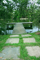 Image showing romantic bridge