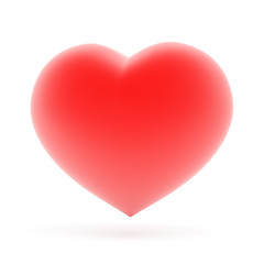Image showing Beautiful red heart