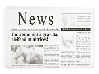 Image showing Newspaper