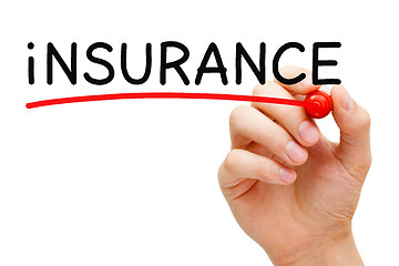 Image showing Insurance Red Marker
