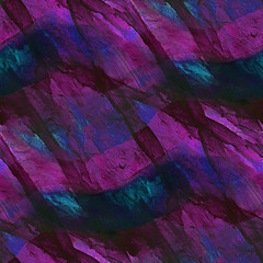 Image showing colorful pattern water texture paint abstract purple, blue color