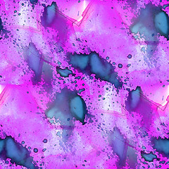 Image showing colorful pattern water texture paint purple abstract color seaml