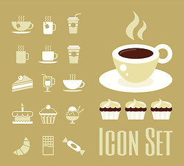 Image showing Coffee Icon Set