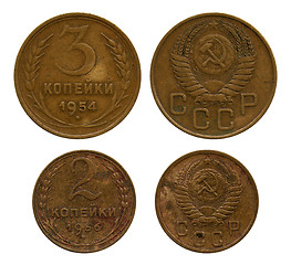 Image showing kopecks, USSR, 1954-1956