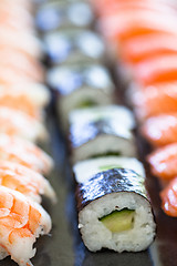 Image showing Fresh sushi