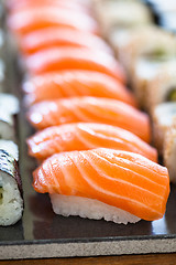 Image showing Fresh sushi