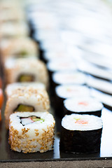 Image showing Fresh sushi