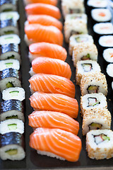 Image showing Fresh sushi