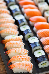 Image showing Fresh sushi