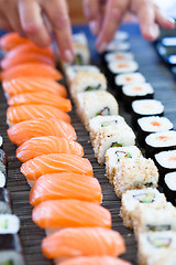 Image showing Fresh sushi