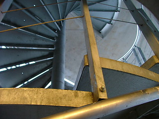 Image showing winding up staircase