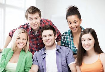 Image showing group of students at school