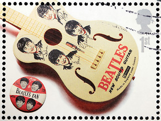 Image showing The Beatles Guitar