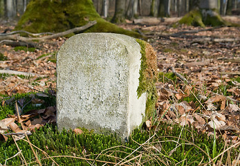 Image showing Boundary marker