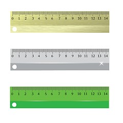 Image showing rulers