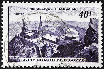 Image showing Pic du Midi Stamp