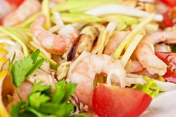 Image showing Seafood salad