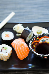 Image showing Sushi plate