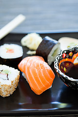 Image showing Sushi plate