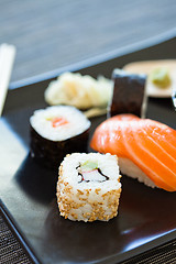 Image showing Sushi plate