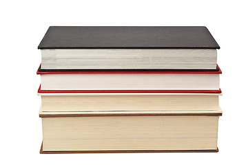 Image showing Stack of four books