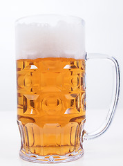 Image showing Lager beer glass