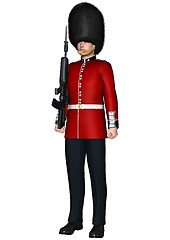 Image showing Royal British Guardsman