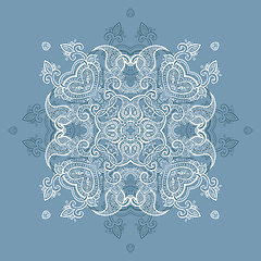 Image showing Lace background. Mandala.