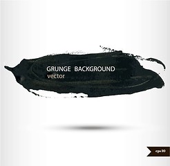 Image showing Splash banners. Grunge background.