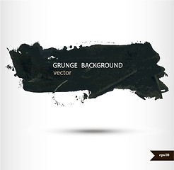 Image showing Splash banners. Grunge background.