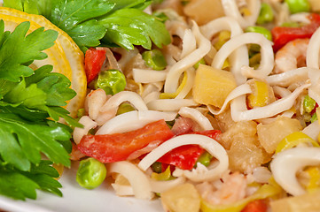 Image showing Seafood salad