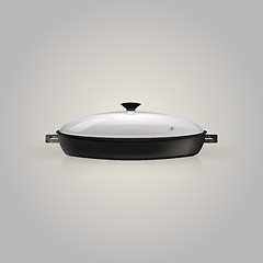 Image showing Illustration of pan