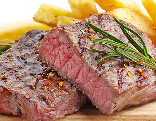 Image showing grilled beef steak