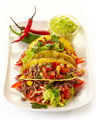 Image showing Mexican food Tacos