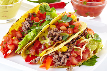 Image showing Mexican food Tacos