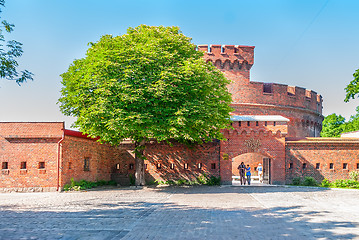 Image showing Entrance to the amber museum. Kaliningrad. Russia