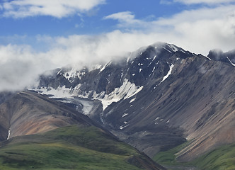 Image showing Alaska Landscape In Denali National Park 