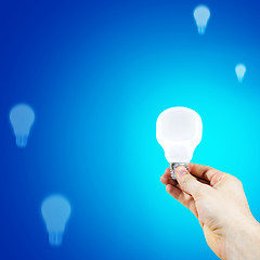 Image showing White bulb