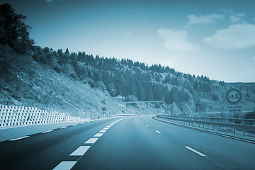 Image showing Empty street