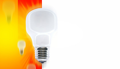 Image showing White bulb