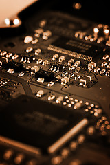 Image showing Electronic circuit board