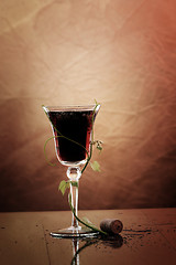 Image showing Red wine