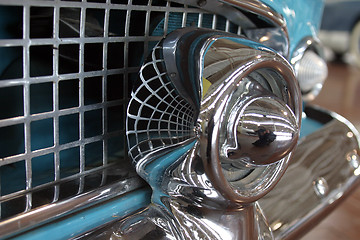 Image showing Antique car grill