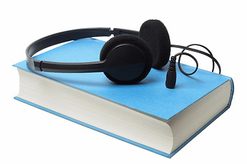 Image showing Headphones on audiobook