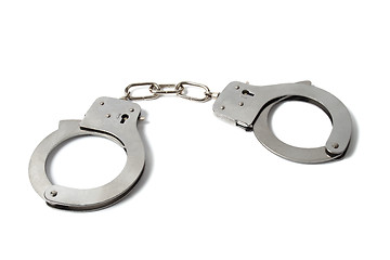 Image showing Handcuffs on white