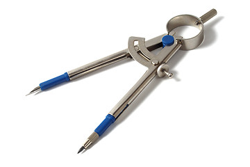 Image showing Pair of compasses