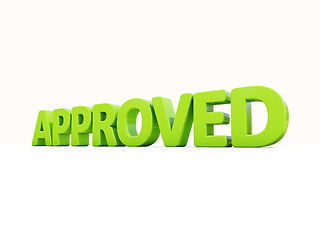 Image showing 3D Approved
