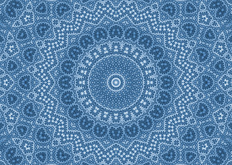 Image showing Abstract radial pattern background